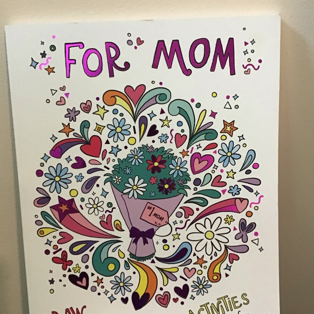 Best Mom Ever Coloring Activity Book For Mother Day Fun